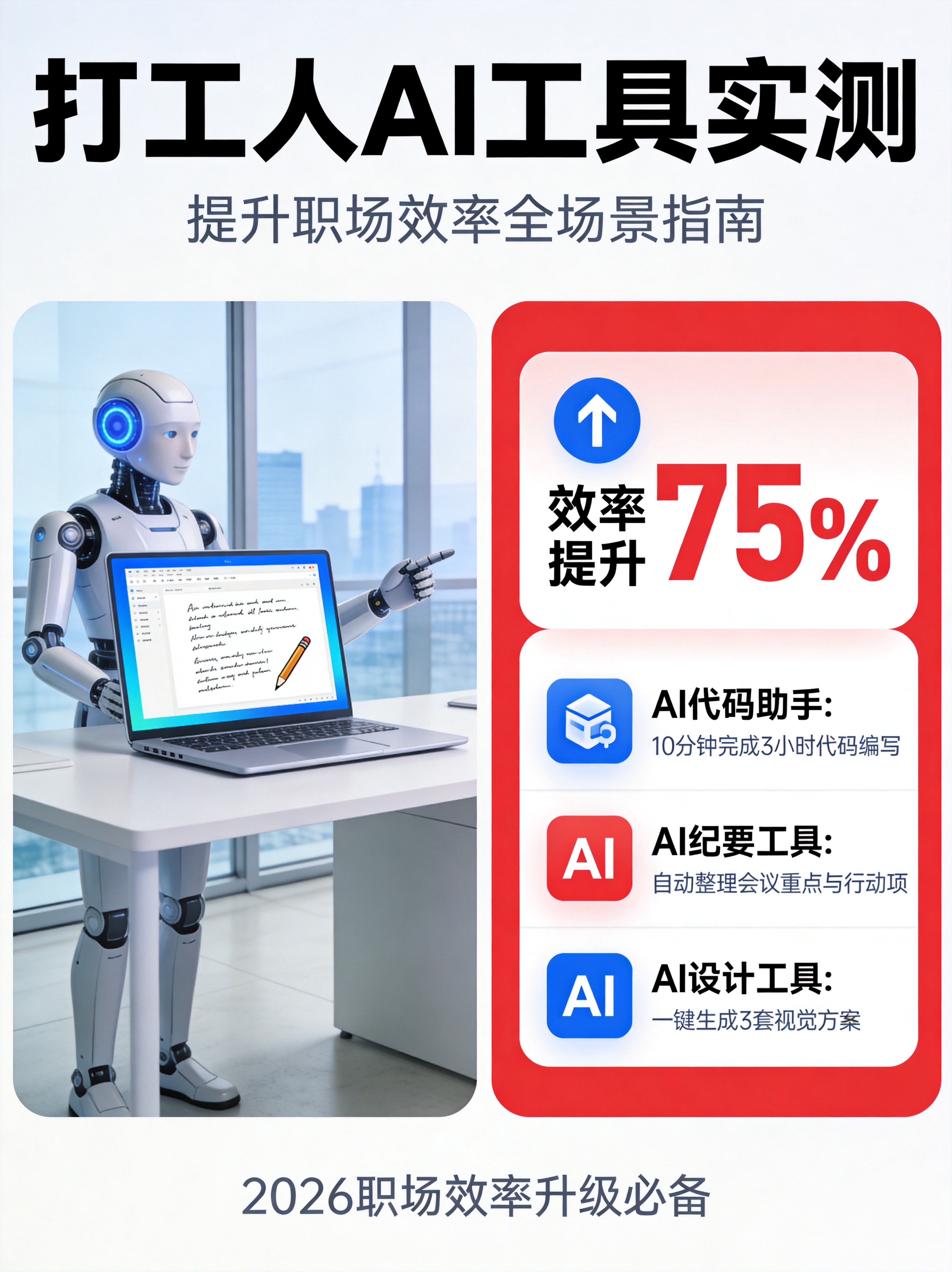 打工人必备AI工具红黑榜:3个月实测10款效率神器